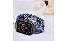 Load image into Gallery viewer, Beaded Apple Watch Elastic Bracelet Band