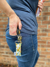 Load image into Gallery viewer, Sunflowers LippyClip® Lip Balm Holder for Chapstick