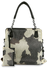 Load image into Gallery viewer, Rhinestone Covered Accessorized Shoulder Bag