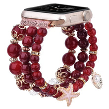 Load image into Gallery viewer, Beaded Apple Watch Bracelet