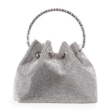 Load image into Gallery viewer, Rhinestone Covered Petite Evening Bag