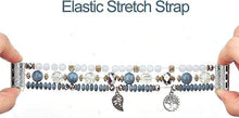 Load image into Gallery viewer, Beaded Apple Watch Elastic Bracelet Band