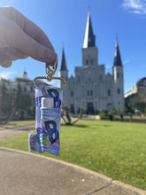 Load image into Gallery viewer, Masquerade LippyClip® Lip Balm Holder Chapstick Mardi Gras