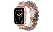 Load image into Gallery viewer, Beaded Apple Watch Elastic Bracelet Band