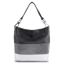 Load image into Gallery viewer, Bling Accent Banded Hobo