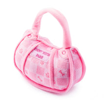 Load image into Gallery viewer, Pink Checker Chewy Vuiton Handbag by Haute Diggity Dog
