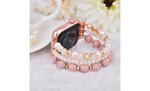 Load image into Gallery viewer, Beaded Apple Watch Elastic Bracelet Band