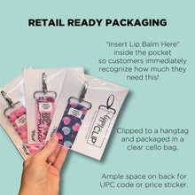Load image into Gallery viewer, Pink Flower Bouquet LippyClip® Lip Balm Holder for Chapstick