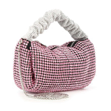 Load image into Gallery viewer, Ruched Sparkling Stone Fashion Bag