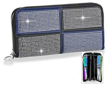 Load image into Gallery viewer, Four Square Design Accordion Wallet