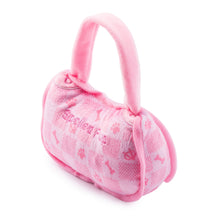 Load image into Gallery viewer, Pink Checker Chewy Vuiton Handbag by Haute Diggity Dog