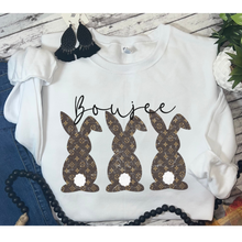 Load image into Gallery viewer, Boujee Bunnies T-shirt or Sweatshirt