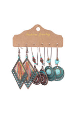 Load image into Gallery viewer, Boho Ethnic Tassle Earring Sets MOQ 5 Sets HH019
