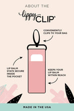 Load image into Gallery viewer, Masquerade LippyClip® Lip Balm Holder Chapstick Mardi Gras

