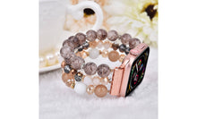 Load image into Gallery viewer, Beaded Apple Watch Elastic Bracelet Band
