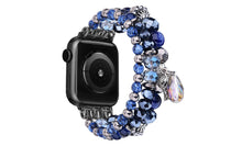 Load image into Gallery viewer, Beaded Apple Watch Elastic Bracelet Band
