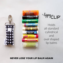 Load image into Gallery viewer, Masquerade LippyClip® Lip Balm Holder Chapstick Mardi Gras
