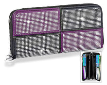 Load image into Gallery viewer, Four Square Design Accordion Wallet
