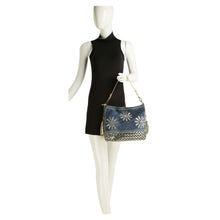 Load image into Gallery viewer, Daisy Rhinestone Hobo Handbag
