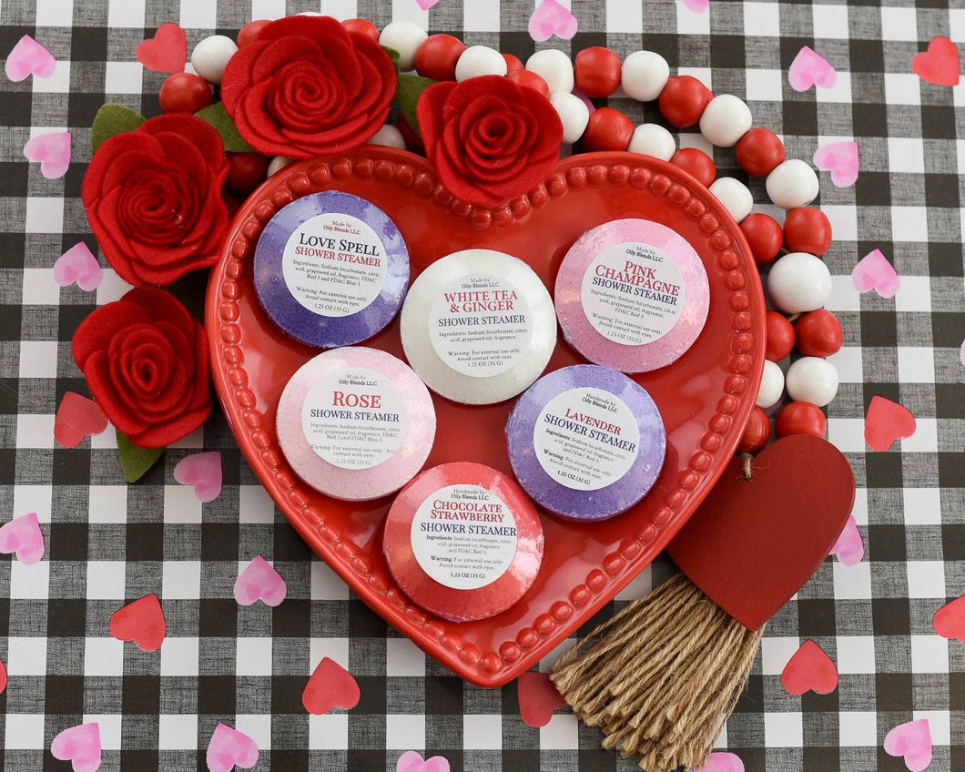Valentines Shower Steamer - Sampler