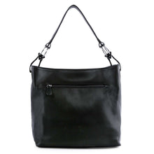 Load image into Gallery viewer, Layered Rhinestone Patterned Hobo Handbag

