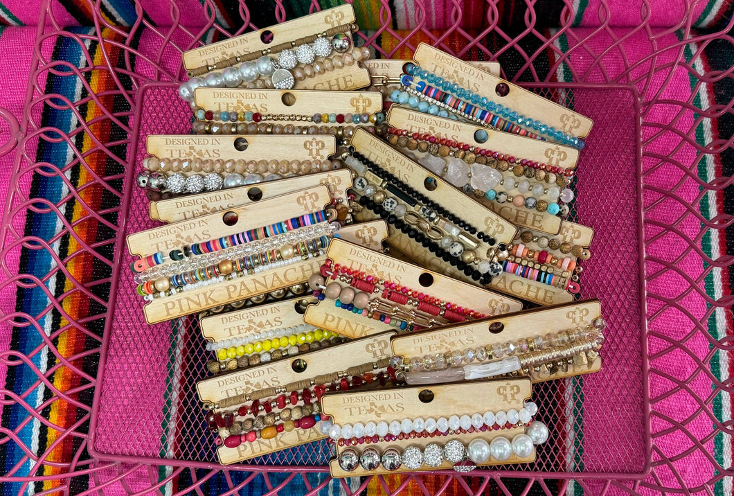 Mystery curvy bracelet stack 1CNC R102