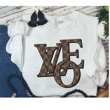 Load image into Gallery viewer, Love Brown T-shirt or Sweatshirt
