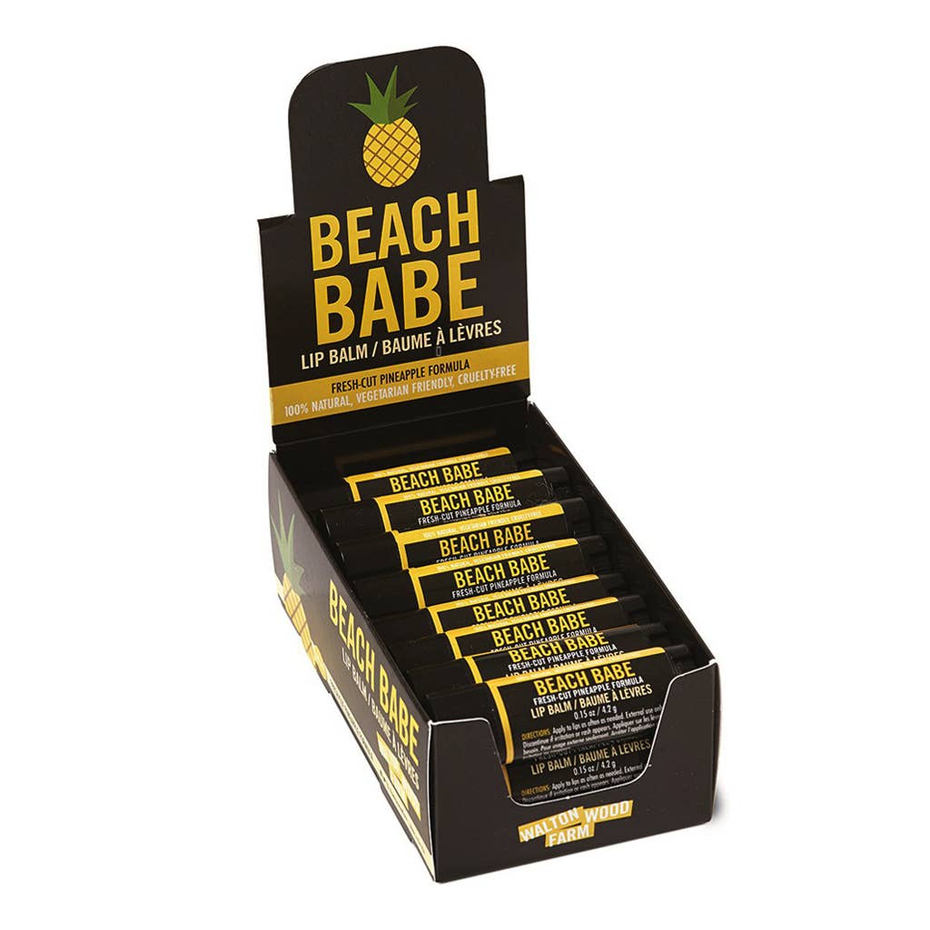 Lip Balm Pack - Beach Babe -/20pc - Fresh-Cut Pineapple