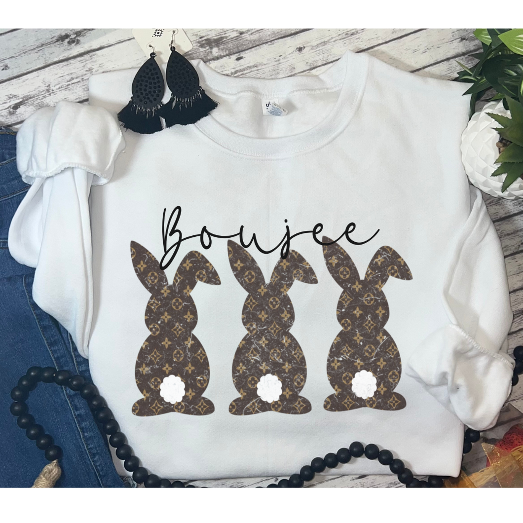 Boujee Bunnies T-shirt or Sweatshirt